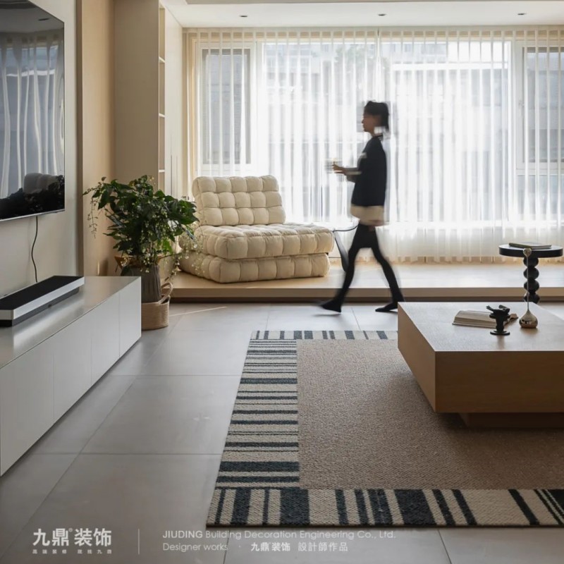 280m2杭州彩虹城现代风装修案例