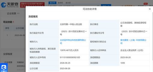 紫光展銳上億股權遭凍結，通訊設備代理業(yè)務面臨挑戰(zhàn)